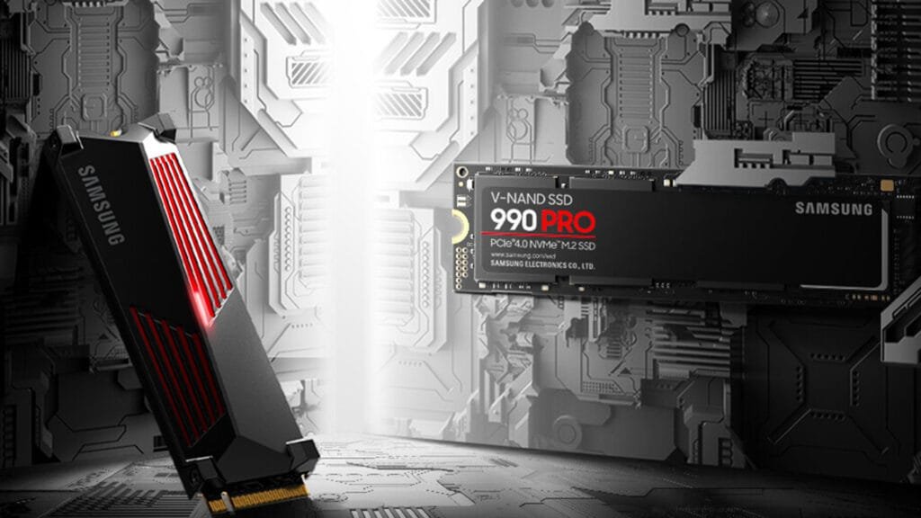 SSD  Samsung 990 PRO Dissipateur M.2