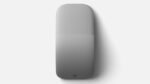 Gray, rounded rectangular device with a two-tone gradient and a small Windows logo at the bottom edge
