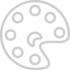 Icon-style illustration of a whole pizza with one slice missing, showing pepperoni toppings and a bite-shaped gap at the edge.