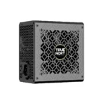 Fully modular PC power supply with honeycomb grille and True North logo on the fan shroud. | Ahoundjuè Technologies Fully modular PC power supply with honeycomb grille and True North logo on the fan shroud.