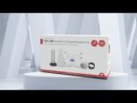 Boxed TOPLINK Mobile Cell Signal Booster Pro kit on display, showing booster unit, antenna, and accessories.