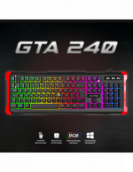 Advance GTA 240 Clavier gaming - touches semi-mécaniques - rétroéclairage RGB - AZERTY, Français – Image 2